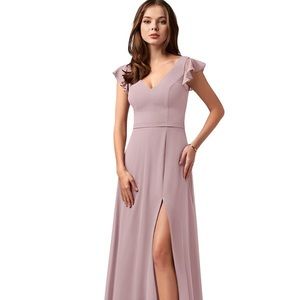 Azazie Claudine size A12 in Vintage Mauve. Brand new with tags - smoke free home